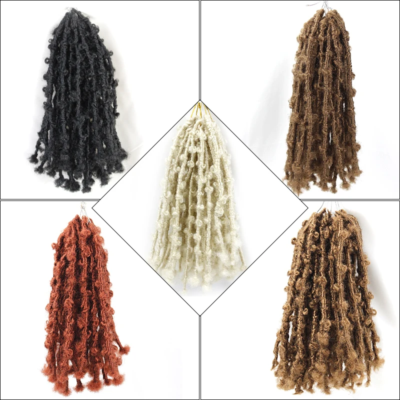 2021 Factory wholesale 12inch Butterfly Locs Faux Locs Crochet Braid Hair Extensions for woman 2021
2021 Factory wholesale 12inch Butterfly Locs Faux Locs Crochet Braid Hair Extensions for woman 2021