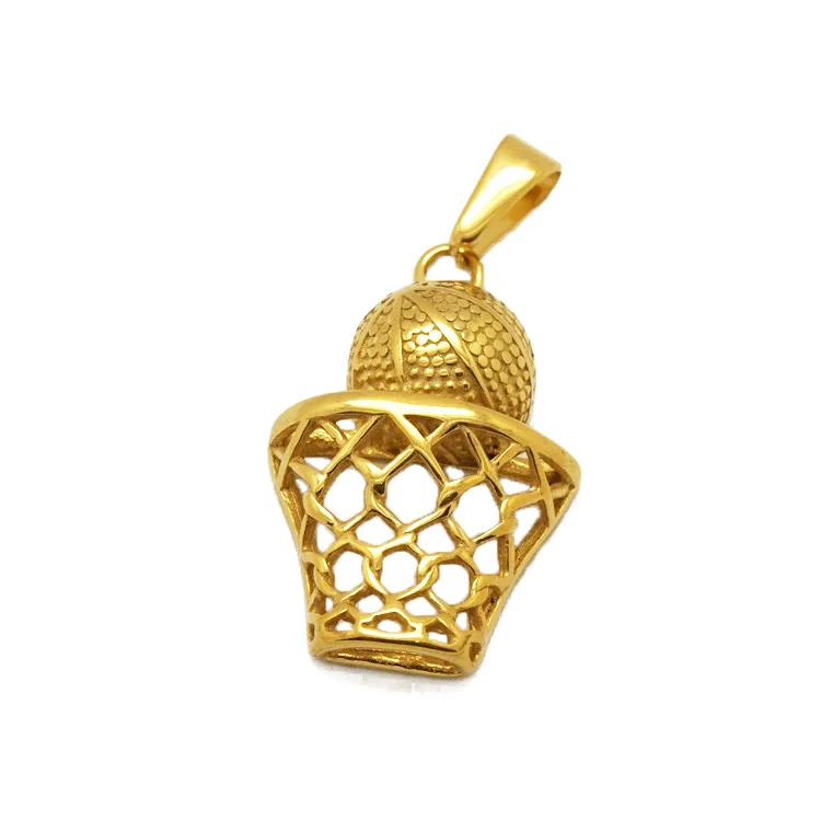 TK popular intense sports basketball basket men stainless steel gold plated necklace pendants
TK popular intense sports basketball basket men stainless steel gold plated necklace pendants