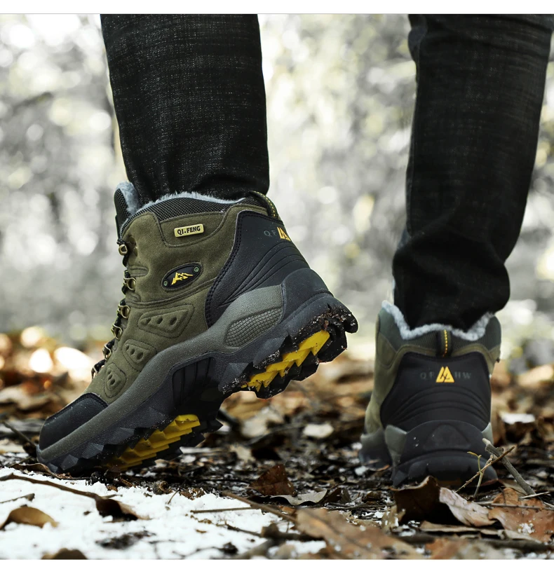 New arrival Winter Pro-Mountain Outdoor Hiking Shoes For Men Women Add Fur Hiking Boots Walking Warm Training Trekking Footwear
New arrival Winter Pro-Mountain Outdoor Hiking Shoes For Men Women Add Fur Hiking Boots Walking Warm Training Trekking Footwear