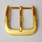 Factory unique silver gold fabric belt metal buckles shoes pin buckle for bag belts