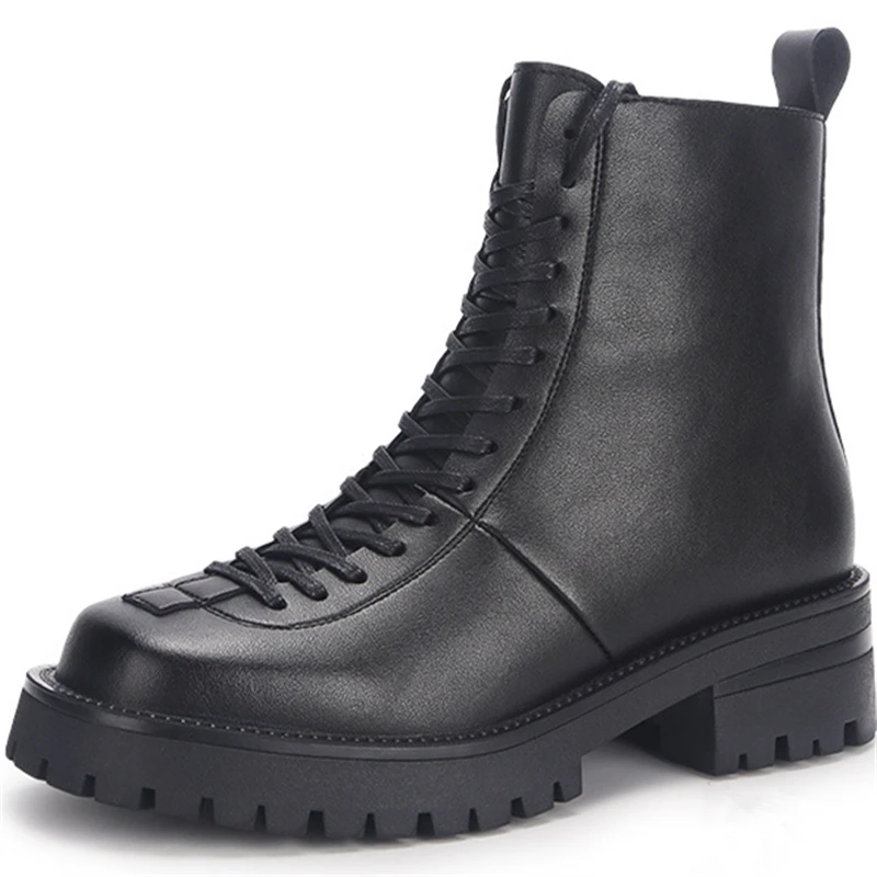 Autumn Women Motorcycle Shoes Woman Ankle Boots Ladies Real Leather Soft Boots Female Black Brand Boots Fashion Crystal Bots
Autumn Women Motorcycle Shoes Woman Ankle Boots Ladies Real Leather Soft Boots Female Black Brand Boots Fashion Crystal Bots