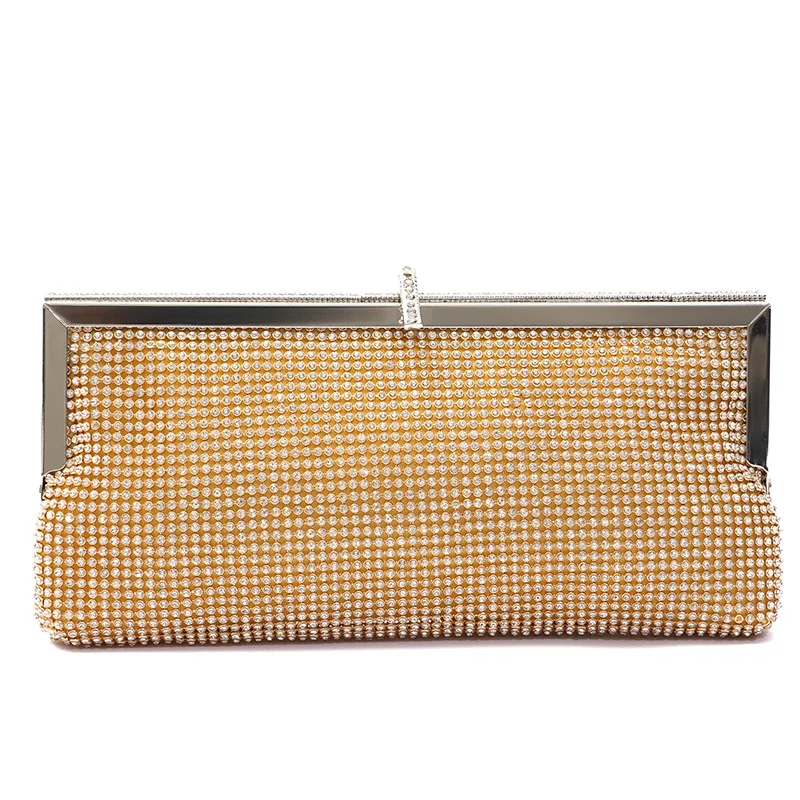 New Fashion Elegant Fineness Crystal Clutch Evening Bag with Two Removable Chain Strap
New Fashion Elegant Fineness Crystal Clutch Evening Bag with Two Removable Chain Strap
