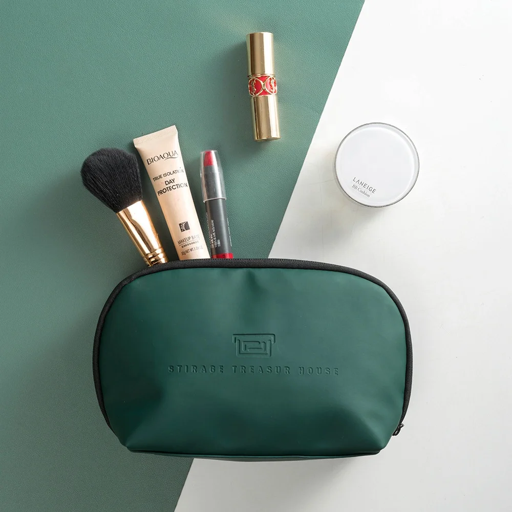 New Fashion Portable Ladies Clutch Shell Bag Korean Simple PU Leather Storage Cosmetic Bags
New Fashion Portable Ladies Clutch Shell Bag Korean Simple PU Leather Storage Cosmetic Bags