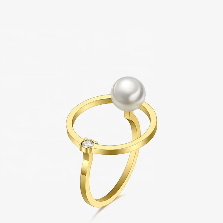 High Quality 18K Gold Plating Stainless Steel Cute Circle Finger Rings Adjustable for US 6 and US 7 RB194009
High Quality 18K Gold Plating Stainless Steel Cute Circle Finger Rings Adjustable for US 6 and US 7 RB194009