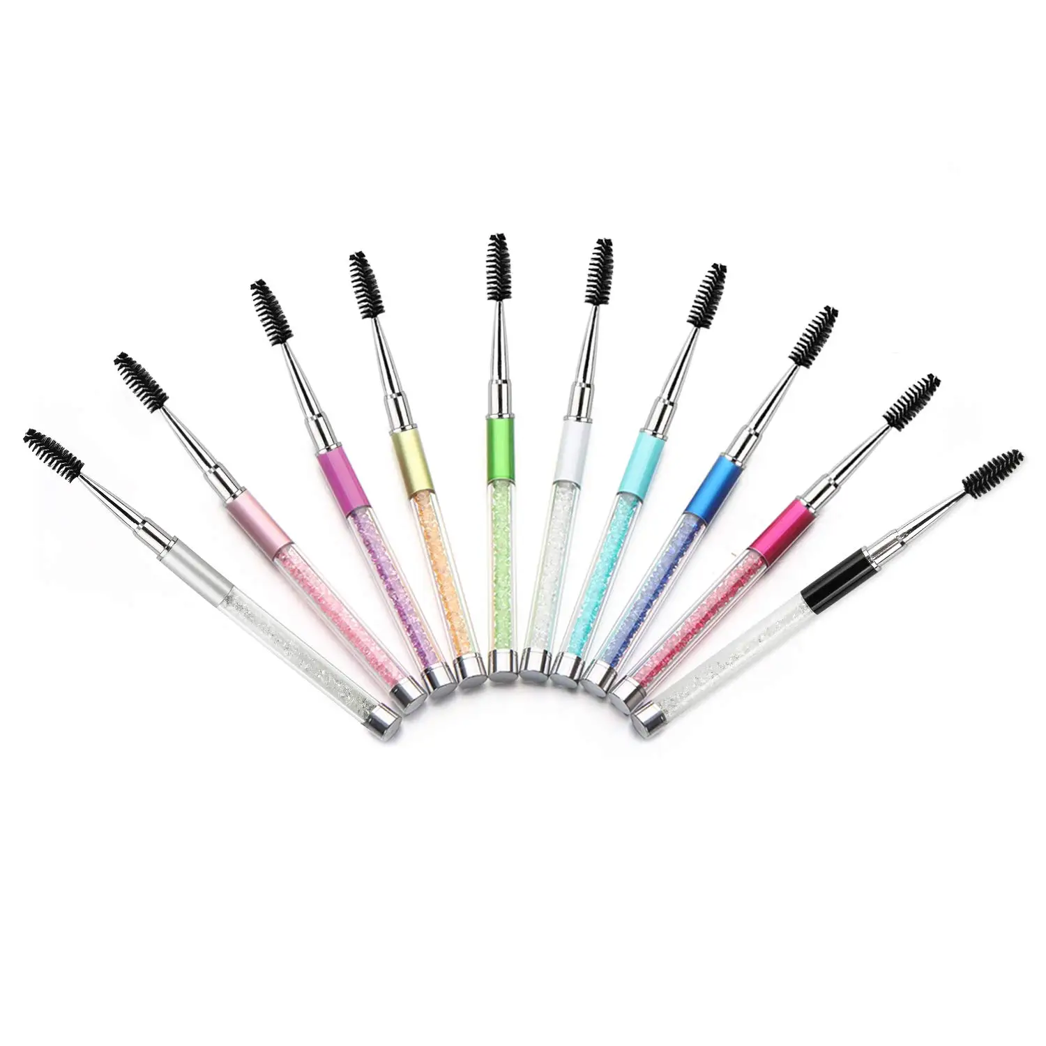 Custom Logo Diamond 10 Colors Popular Colorful Lid Rhinestone Handle Eyelash Extension Makeup Mascara Wand Crystal Eyelash Brush, Red,pink,purple,blue,yellow,green
Custom Logo Diamond 10 Colors Popular Colorful Lid Rhinestone Handle Eyelash Extension Makeup Mascara Wand Crystal Eyelash Brush, Red,pink,purple,blue,yellow,green