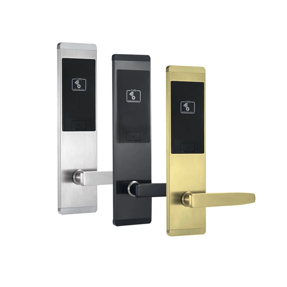 Eseye Zinc alloy Electronic Smart Hotel Sliding Door Lock With RFID Hotel Lock system
Eseye Zinc alloy Electronic Smart Hotel Sliding Door Lock With RFID Hotel Lock system