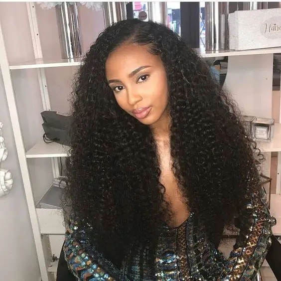 Natural black color can be dyed high density human hair wig afro curly 13x6 lace front wig for sale density 180%
Natural black color can be dyed high density human hair wig afro curly 13x6 lace front wig for sale density 180%