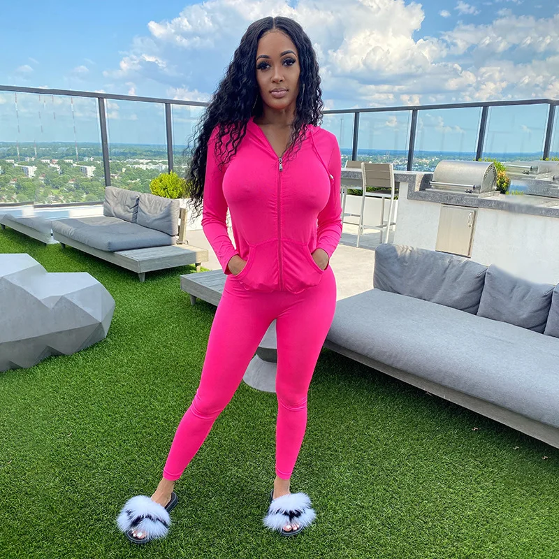 Hooded Leggings Suit Women Home Clothing Long Sleeve Cardigan Hoodie Tight Pants 2 Piece Set Women Two Piece Set Tracksuit, Orange,pink,green
Hooded Leggings Suit Women Home Clothing Long Sleeve Cardigan Hoodie Tight Pants 2 Piece Set Women Two Piece Set Tracksuit, Orange,pink,green