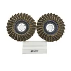 SATC 4-1/2" x 7/8"Non-woven Flap Disc for Stainless Steel Deburring, Coarse Grit