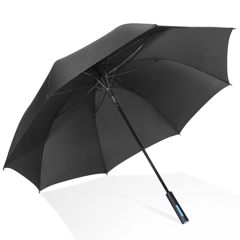 Oversized long handle automatic umbrella straight umbrella full fiber black 30-inch golf umbrella
Oversized long handle automatic umbrella straight umbrella full fiber black 30-inch golf umbrella