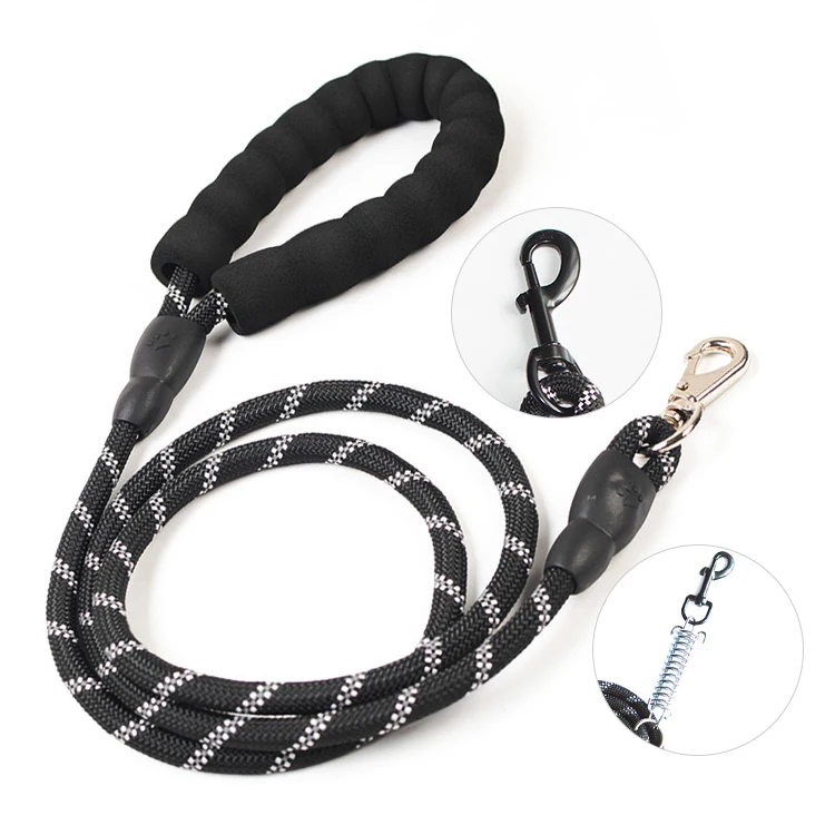 Wholesale Cheap Nylon Eva Reflective Pet Dog Leash Spring Explosion proof Traction Pet Leashes, Black, pink, purple, red, green, blue
Wholesale Cheap Nylon Eva Reflective Pet Dog Leash Spring Explosion proof Traction Pet Leashes, Black, pink, purple, red, green, blue