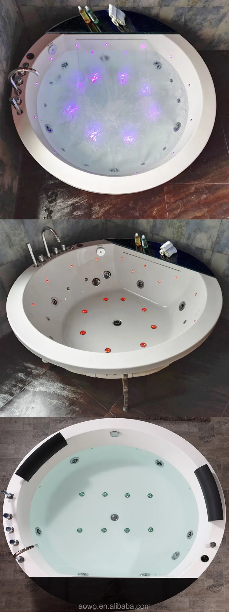 drop-in bathtub/sex/sexy massage bath tub color drops spa