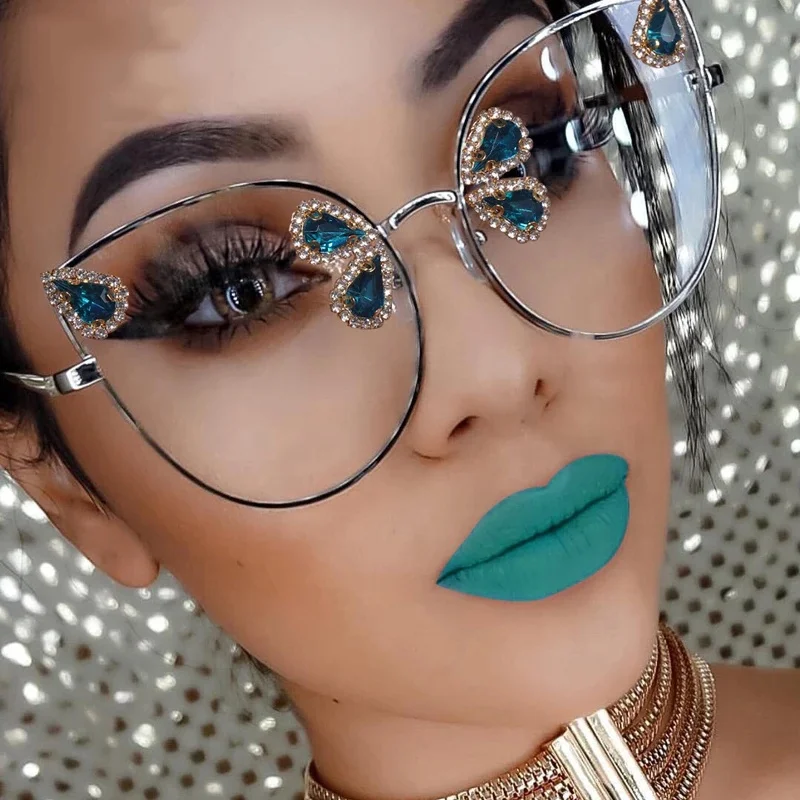 1803 Luxury Metal Oversized Rhinestone Cat Eye Sun Glasses Diamond Women Sunglasses 2022, 9 colors
1803 Luxury Metal Oversized Rhinestone Cat Eye Sun Glasses Diamond Women Sunglasses 2022, 9 colors