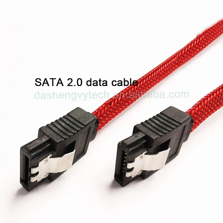 Factory hot sale Hard disk Optical drive 7Pin Nylon Sata 2.0 Data cable, Blue,green,red,black,white,accept custom colors.
Factory hot sale Hard disk Optical drive 7Pin Nylon Sata 2.0 Data cable, Blue,green,red,black,white,accept custom colors.