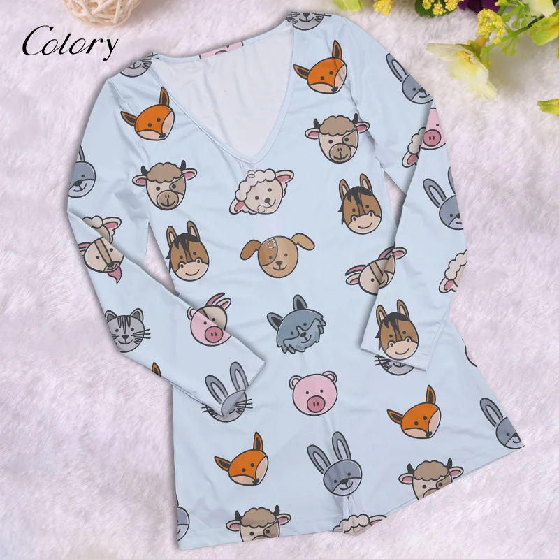 Colory Kid Girls Clothing Animal Print Onesie Women Baby Cartoon Clothes Rompers, Picture shows 
Colory Kid Girls Clothing Animal Print Onesie Women Baby Cartoon Clothes Rompers, Picture shows