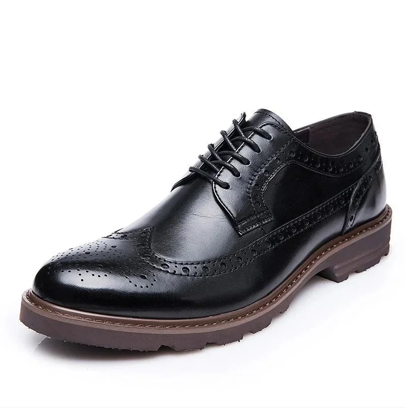 Men's single shoes spring 2021 new comfortable low heel men's shoes retro round head lace up business single shoes drop shipping, Black, color blocked, light brown, dark brown
Men's single shoes spring 2021 new comfortable low heel men's shoes retro round head lace up business single shoes drop shipping, Black, color blocked, light brown, dark brown