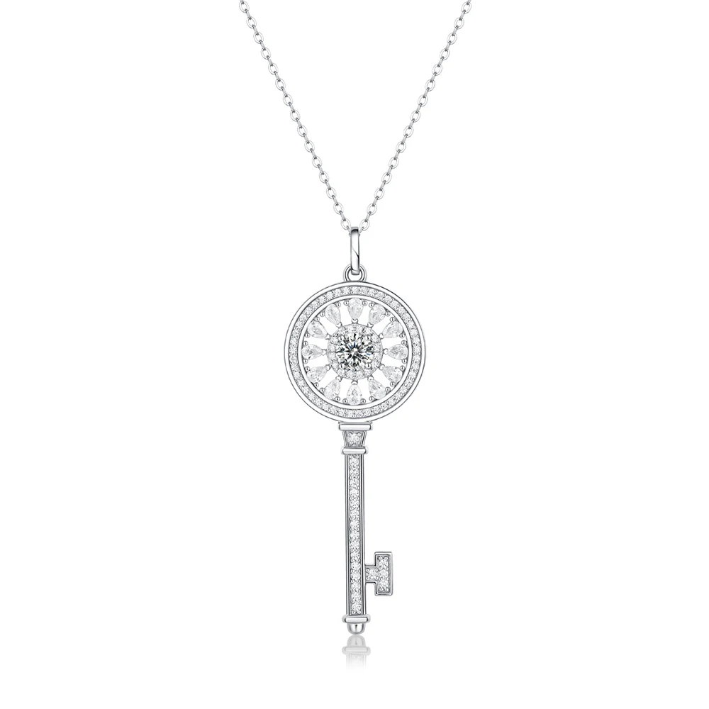 New Arrival 0.5Carat Sterling Silver 925 Necklace for Women Moissanite Pendant Necklace Simple and Elegant Female Jewelry
New Arrival 0.5Carat Sterling Silver 925 Necklace for Women Moissanite Pendant Necklace Simple and Elegant Female Jewelry