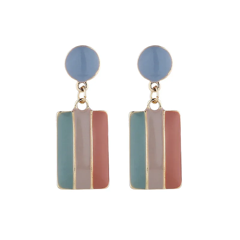 Shangjie OEM Fashion Vinatge Girls Earring Jewelry Korean 925 Sterling Silver Needle Earrings Oil Drop Square Pendant Earrings, Gold
Shangjie OEM Fashion Vinatge Girls Earring Jewelry Korean 925 Sterling Silver Needle Earrings Oil Drop Square Pendant Earrings, Gold