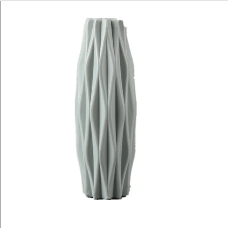 Creative European decorative plastic vase, collapse-resistant creative Nordic color vase, colorful vase, Pink
Creative European decorative plastic vase, collapse-resistant creative Nordic color vase, colorful vase, Pink