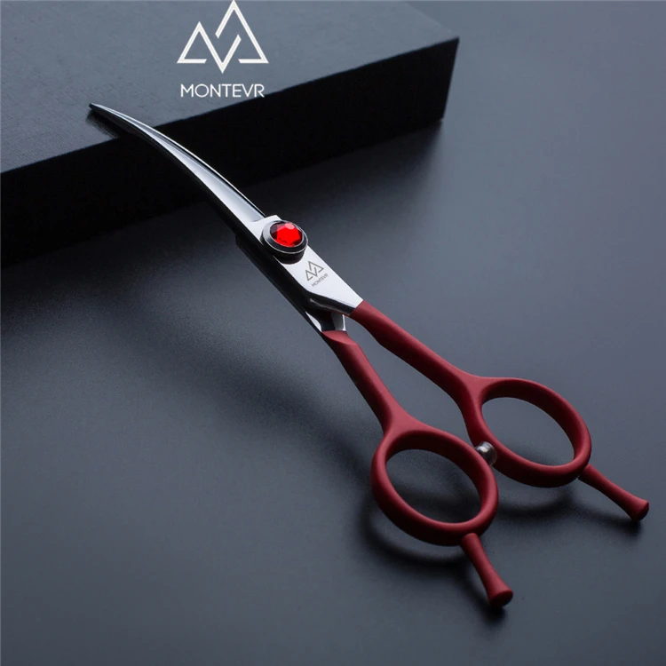 Pets beauty shop shears 5.5 inch red color pet grooming scissors diamond screw curved scissors
Pets beauty shop shears 5.5 inch red color pet grooming scissors diamond screw curved scissors