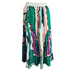 Autumn summer Fashion pleated skirt with high quality