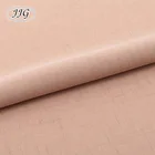 Fancy pattern plain dyed solid imitation linen fabric for women dresses