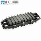 High End 2-in 2-out Fiber Joint Closure Inline Design Max. Capacity 96 Fibers with Good Sealing Performance
