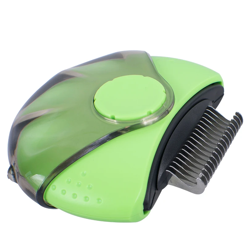 Wholesale 3 In 1 Rotatable Pet Comb Stainless Steel Pet Flea Dematting Deshedding Comb, Green or custom
Wholesale 3 In 1 Rotatable Pet Comb Stainless Steel Pet Flea Dematting Deshedding Comb, Green or custom