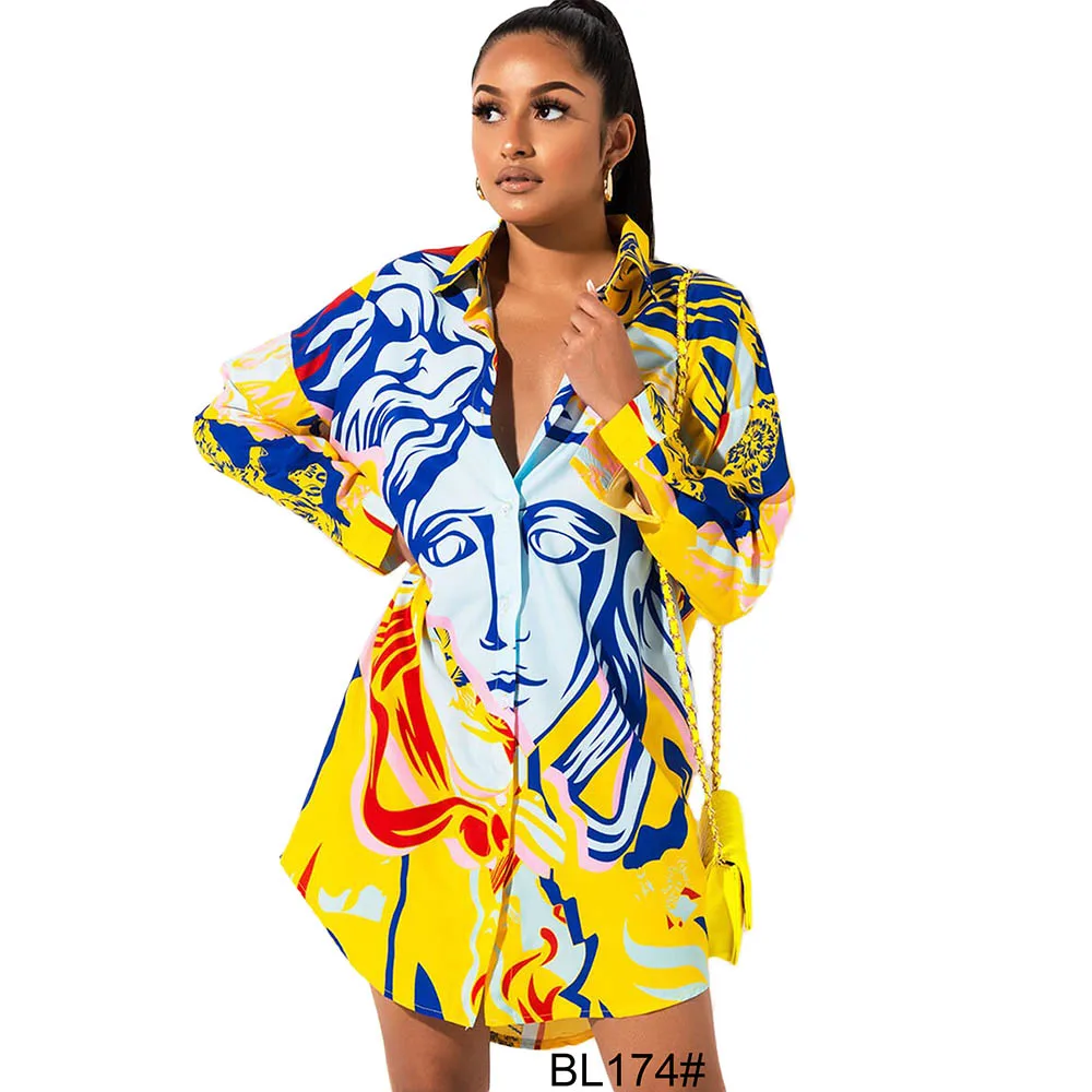 Women's blouse & Tops ladies shirt 2019 women fashion causal bohemian printed long blouse, As photo
Women's blouse & Tops ladies shirt 2019 women fashion causal bohemian printed long blouse, As photo