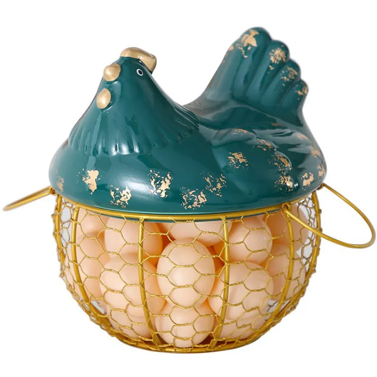 Creative Eggs Container Basket Kitchen ceramic fruit and vegetable storage basket living room storage holder
Creative Eggs Container Basket Kitchen ceramic fruit and vegetable storage basket living room storage holder