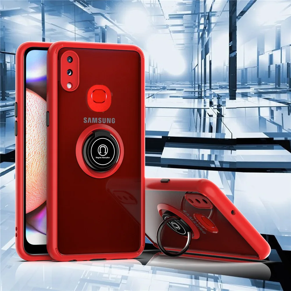 Ring Kickstand Hybrid Magnetic Shield Shockproof Cover Phone Case for Samsung A22 5G Case
Ring Kickstand Hybrid Magnetic Shield Shockproof Cover Phone Case for Samsung A22 5G Case