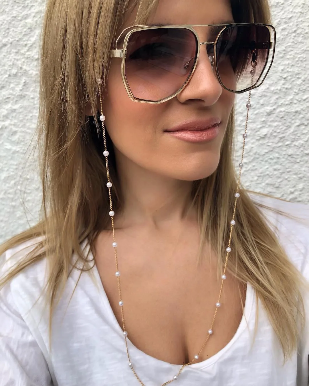 YJL05 2021 Fashion Jewelry White Acrylic Pearl Beaded Eyewear Glass Sunglasses Facemask Masked Chain Accessories Wholesale
YJL05 2021 Fashion Jewelry White Acrylic Pearl Beaded Eyewear Glass Sunglasses Facemask Masked Chain Accessories Wholesale