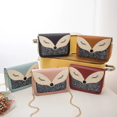 FLB079 2020 trendy wholesale fox luminous pu leather lady shoulder bag women chain handbag, Red, blue, black, pink, brown
FLB079 2020 trendy wholesale fox luminous pu leather lady shoulder bag women chain handbag, Red, blue, black, pink, brown
