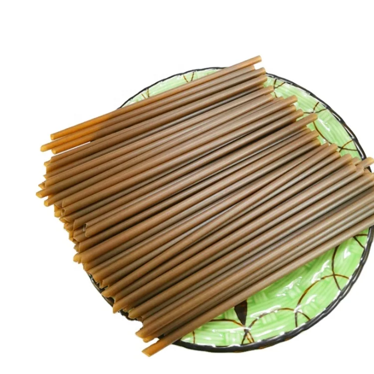 

100% Biodegradable Used Coffee Grounds Rice Eco-friendly Food Grade Drinking Straws For Hot Selling, Customized