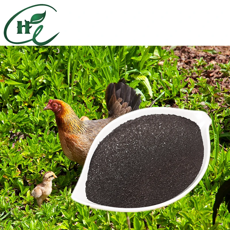 Huminrich Solubility Sodium Na-Humate Poultry Feed Additive Formulation