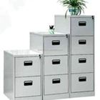 Modern Office File Storage Metal 3 Drawer Cabinet With Lock