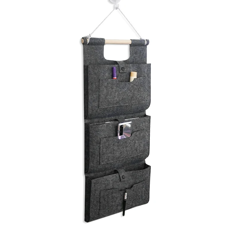 Large double- layer pockets wall organizer bag durable living room office hanging Felt wall organizer
Large double- layer pockets wall organizer bag durable living room office hanging Felt wall organizer