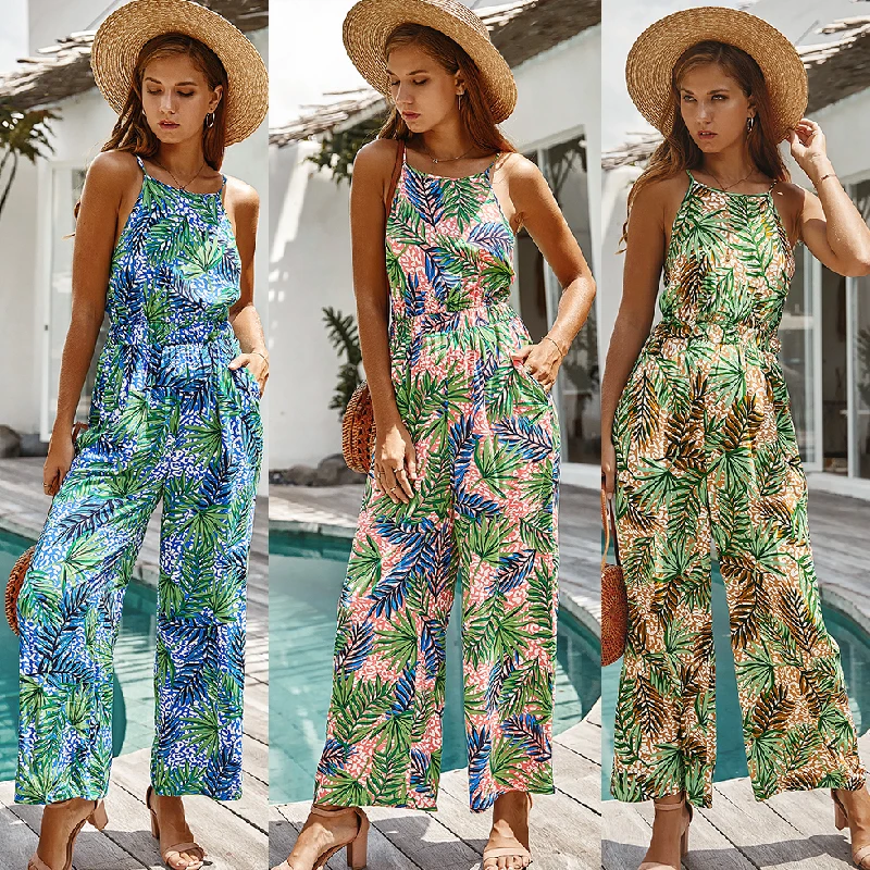 Mutongyi Summer Casual Jumpsuits for Women Jumpsuits and Rompers Floral Wide Leg Jumpsuit
Mutongyi Summer Casual Jumpsuits for Women Jumpsuits and Rompers Floral Wide Leg Jumpsuit
