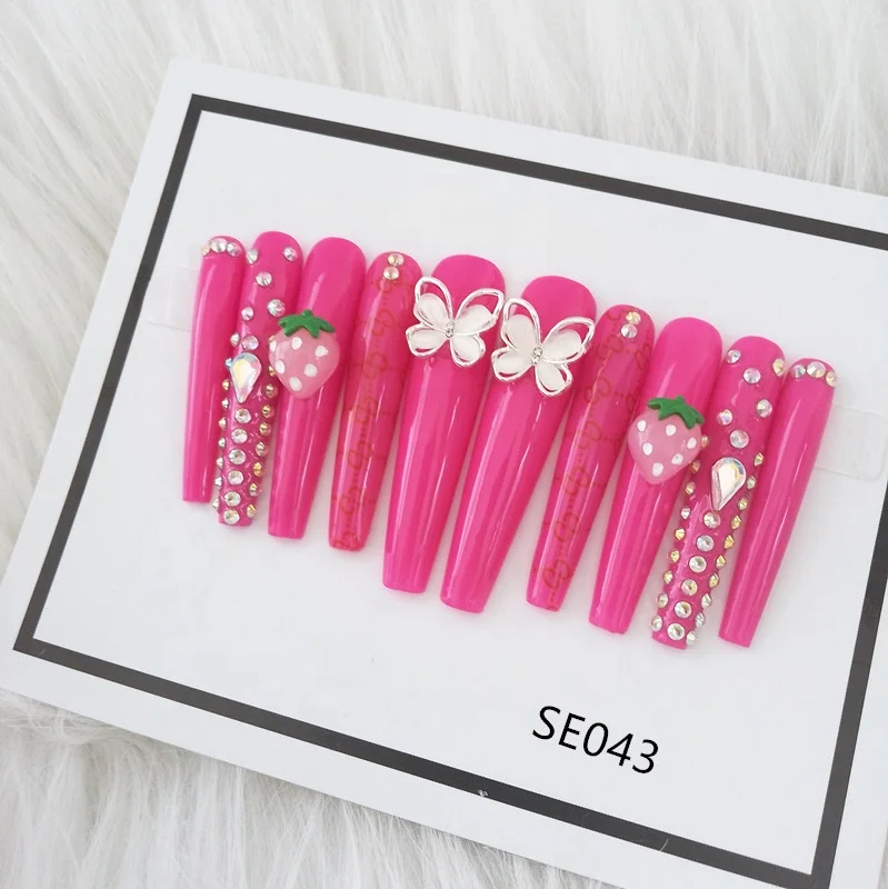 Hot seller factory direct Press On Coloured Pre-Glue False Nails Custom XXL Press On Nails Wholesale press Nails
Hot seller factory direct Press On Coloured Pre-Glue False Nails Custom XXL Press On Nails Wholesale press Nails