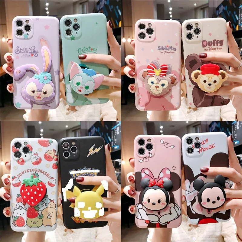 Free Shipping Anime Minnie Mickey Duffy Hello Kitty Holder Phone Case For iPhone 12 pro max 12 11 XS X Cover, Colorful
Free Shipping Anime Minnie Mickey Duffy Hello Kitty Holder Phone Case For iPhone 12 pro max 12 11 XS X Cover, Colorful