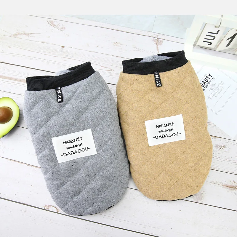 Autumn Winter Dog Coat In Stock Cotton Plaid Fashion Style Luxury Pet Clothes Manufacturer, Grey,brown
Autumn Winter Dog Coat In Stock Cotton Plaid Fashion Style Luxury Pet Clothes Manufacturer, Grey,brown