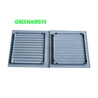 Aluminium Alloy Louvered Air Vents For Bathroom