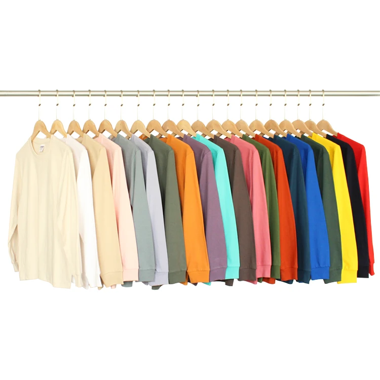 YLS Casual New Model T Shirts 210 gsm Seamless 100% Cotton Long Sleeve Custom Printing Tshirt
YLS Casual New Model T Shirts 210 gsm Seamless 100% Cotton Long Sleeve Custom Printing Tshirt