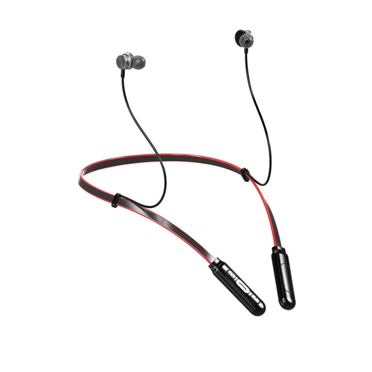 Q9S Hanging Neck Subwoofer In-Ear Wireless long standby neck hanging Black Red Sports Earphone
Q9S Hanging Neck Subwoofer In-Ear Wireless long standby neck hanging Black Red Sports Earphone