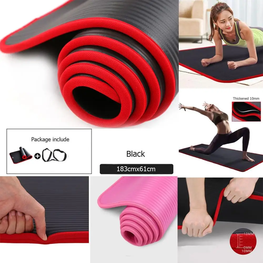 Unisex Edged Mat Sports Non-slip Yoga Blanket Thickened indoor yoga mat with good quality#40
Unisex Edged Mat Sports Non-slip Yoga Blanket Thickened indoor yoga mat with good quality#40