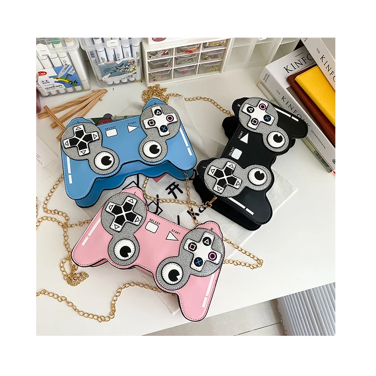 Creative Game Console Chain Crossbody Bag Personality Sequined Women' bags Funny New Fashion Shoulder Messenger Bags Small Purse
Creative Game Console Chain Crossbody Bag Personality Sequined Women' bags Funny New Fashion Shoulder Messenger Bags Small Purse