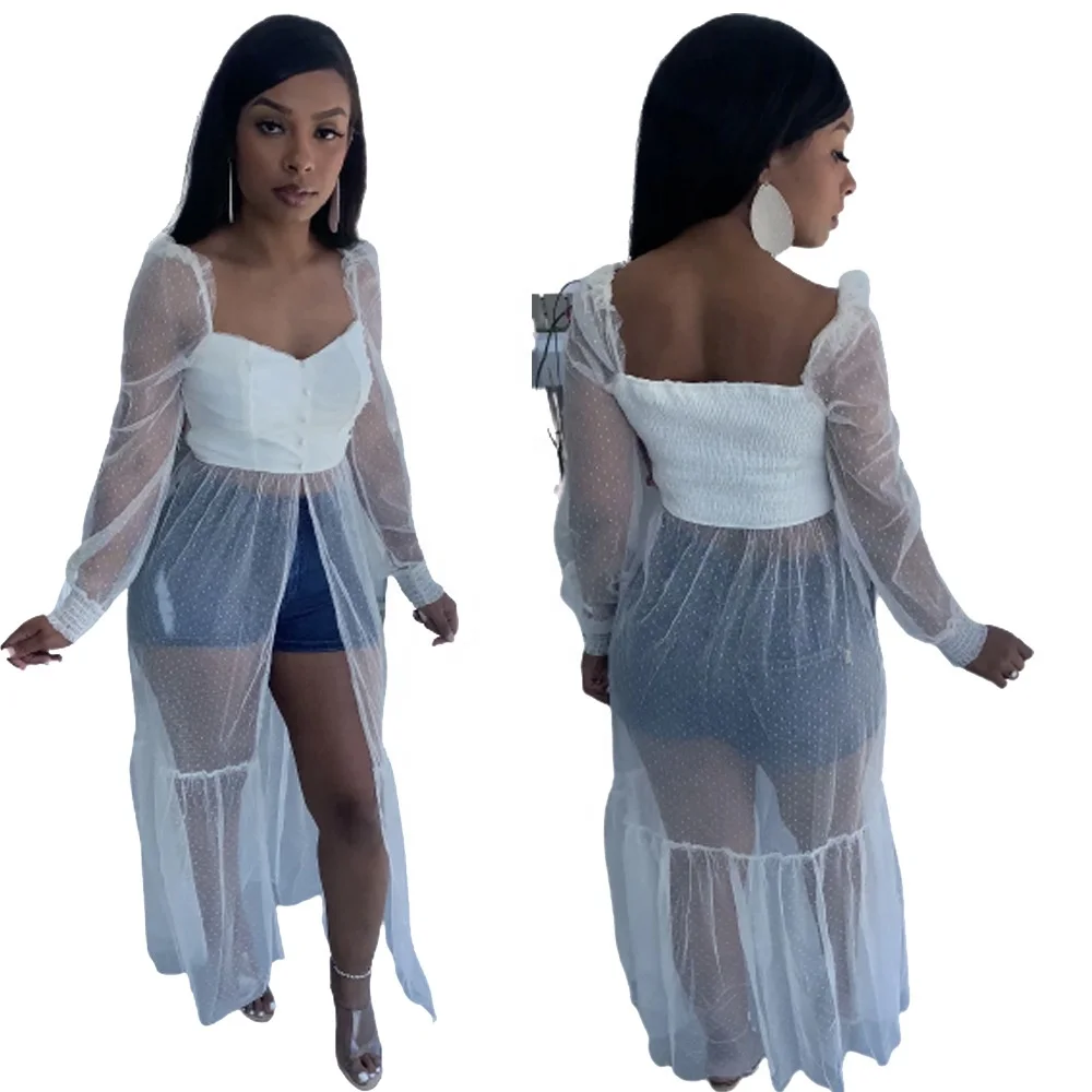 KX-LD81029 Latest styles ruffles long sleeve shirts for women tops chiffon shirt with cover up long mesh women blouses elegant
KX-LD81029 Latest styles ruffles long sleeve shirts for women tops chiffon shirt with cover up long mesh women blouses elegant