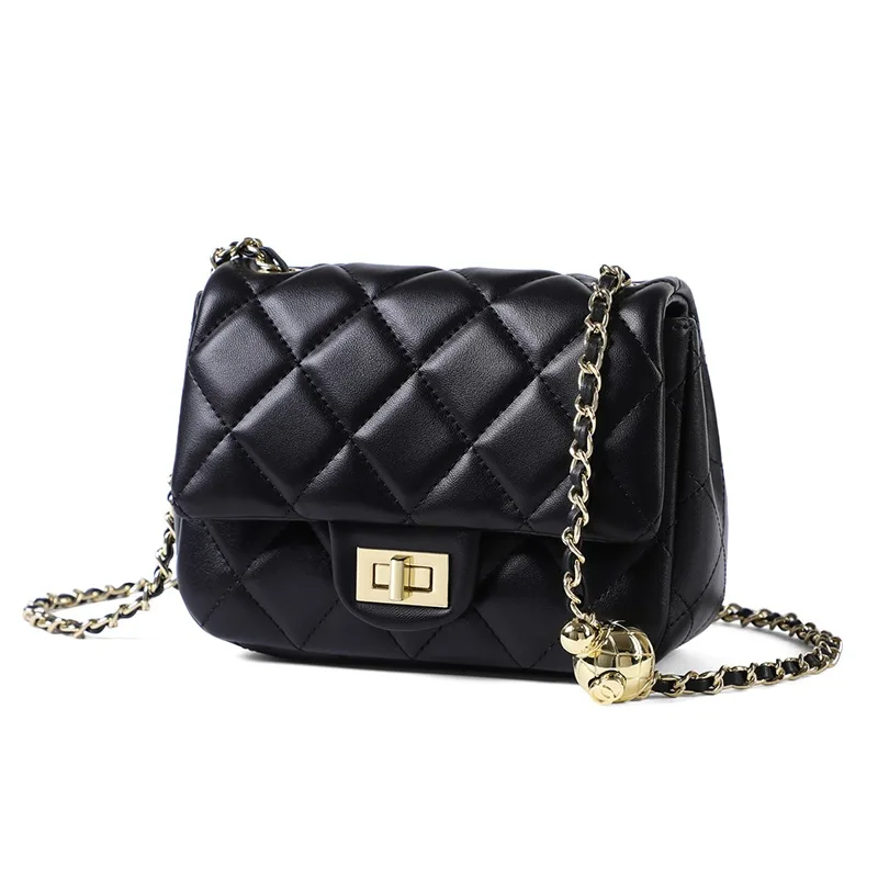 2021 New Fashion Sling Bag Personalized Pattern Custom Logo Fashion Mini Crossbody Metal Ball Slant PU Women's Bag Chain Bag, Black
2021 New Fashion Sling Bag Personalized Pattern Custom Logo Fashion Mini Crossbody Metal Ball Slant PU Women's Bag Chain Bag, Black