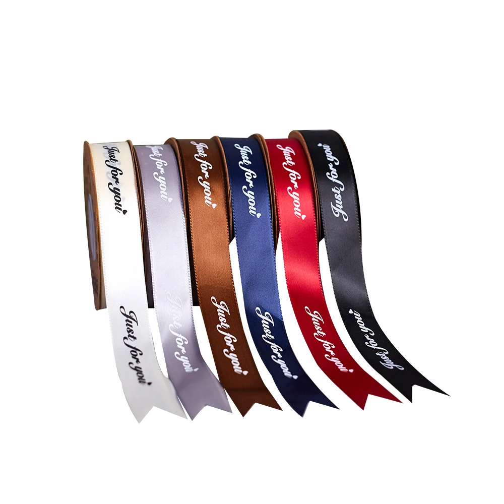 CSFY 1 inch Customized Polyester fiber Satin Ribbon with logo, 25mm 50yard per roll ribbon for Baking Packing DIY
CSFY 1 inch Customized Polyester fiber Satin Ribbon with logo, 25mm 50yard per roll ribbon for Baking Packing DIY
