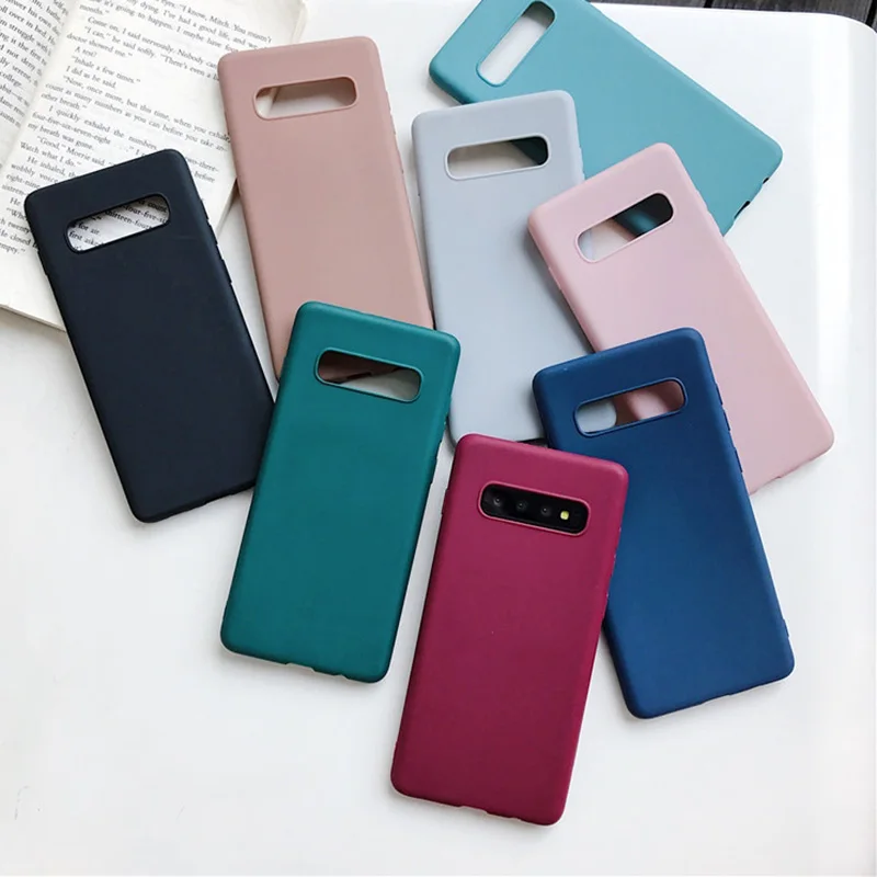 Cell phone case for samsung silicone phone case A10 9 8 s10 s10e s9 s8 s20 plus galaxi matte soft TPU back cover cases, Candy color
Cell phone case for samsung silicone phone case A10 9 8 s10 s10e s9 s8 s20 plus galaxi matte soft TPU back cover cases, Candy color